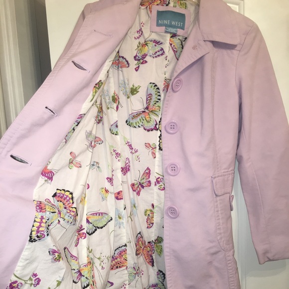 Super Cute light weight trench coat - Lavender 💜 - Picture 4 of 5